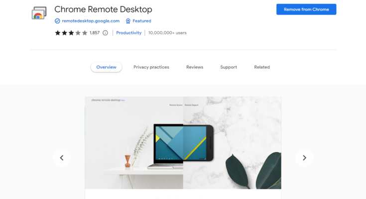 Chrome Remote Desktop