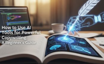 Beginner using AI writing assistant
